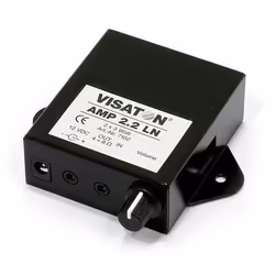 Visaton AMP 2.2 LN, 2.0 canaux, 10%, 81 dB, 40 - 40000 Hz, 3,5 mm, 178 g