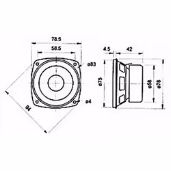 Visaton VS-F8SC/8