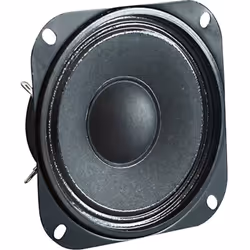 Visaton VS-M10/8, 80 W, 100 W, 8 Ohm, 450 - 13000 Hz, Noir, 102 mm