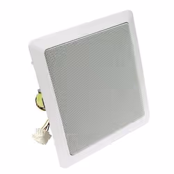 Visaton VS-DL18/2SQ, 2-voies, Avec fil, 40 W, 70 - 20000 Hz, 8 Ohm, Blanc