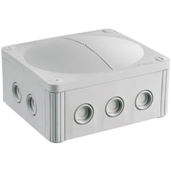Boîte de dérivation Wiska 10101459 (l x l x h) 160 x 140 x 81 mm gris IP66/IP67 1 pc(s)