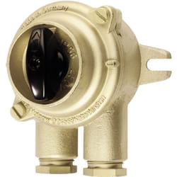 Wiska - 1133/WE/10A-1xZ14 Interrupteur auxiliaire, Commutateur rotatif maritimes 10 a 250 v/ac laiton 1 pc(s)