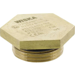 Wiska - 10030200 ex-vsm 18 Vis de fermeture résistant aux chocs, protégé contre les explosions M18 métal naturel 1 pc(s)