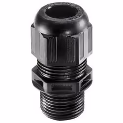 WISKA ESKV-L 20 BK, Noir, EPDM, Polyamide, 50 pièce(s), Droit, M20, 1,5 cm