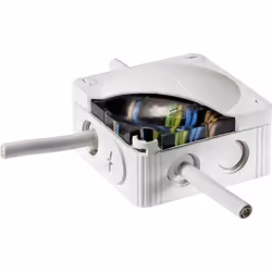 Boîte de dérivation - WISKA - 85 x 85 x 51 mm - IP68 - Gris clair