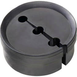 Wiska 10104447 GFD 16/01/050 Insert d'étanchéité résistant aux chocs, avec décharge de traction M16 plastique noir (RAL 9005) 25 pc(s) W407862