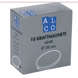 Alco 6848V26, Rond, Multicolore, Mat, 3,8 cm, 13,5 mm, 10 pièce(s)