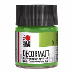 Marabu Decormatt Acryl, Vert, Peinture acrylique, 50 ml