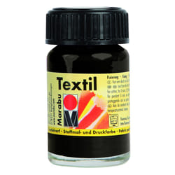 Marabu Textil 073 peinture à l'eau Noir 15 ml Pot 1 pièce(s)