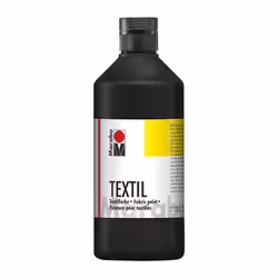 Marabu 17160075073, Noir, Peinture pour textile, Liquide, 500 ml, 1 pièce(s)