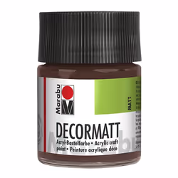 Marabu 14010005040, 50 ml, Marron, Mat, Bouteille, Résiste aux intempéries