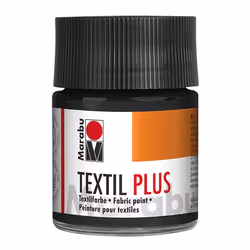 Marabu 17150005073, Noir, Peinture pour textile, Liquide, 50 ml, 1 pièce(s)