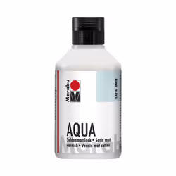Marabu 11370013000, Couleur aqua, Mat, 250 ml