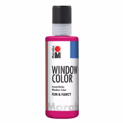Marabu 04060004005, Framboise, Peinture sur verre, Liquide, 80 ml, 1 pièce(s)