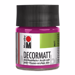 Marabu 14010005014, 50 ml, Magenta, Mat, Bouteille, Résiste aux intempéries