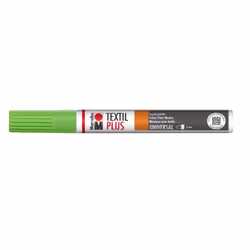 Marabu 01180003062, Vert clair, Couleurs assorties, LIGHT GREEN 062, Rond, 3 mm, Tissu