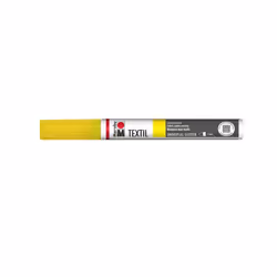 Marabu 01190003519, Jaune, Couleurs assorties, Rond, 3 mm, Tissu, 1 pièce(s)