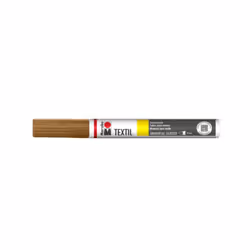 Marabu 01190003546, Marron, Couleurs assorties, Rond, 3 mm, Tissu, 1 pièce(s)