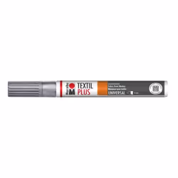 Marabu Textil Painter plus, Argent, Gris, Argent, Blanc, 1 couleurs, 40 °C, Tissu, 3 mm