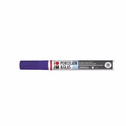 Marabu 01230031251, Violet, Couleurs assorties, 1 mm, 2 mm, Vitrocéramique, Verre, Métal, Porcelaine, pierre, 1 pièce(s)