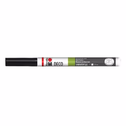 Marabu Deco Painter, Noir, Noir, 1 couleurs, Tube, 1 mm, 2 mm