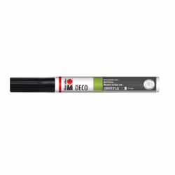 Marabu Deco Painter, Noir, Noir, Black, 1 couleurs, Tube, 2 mm