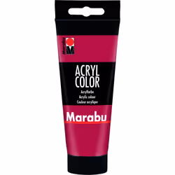 Marabu 12010050032, 100 ml, Rouge, Satin, Tube, Imperméable
