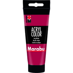 Marabu 12010050032 peinture acrylique 100 ml Rouge Tube