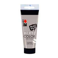 Marabu Acryl Color 082 100 ml, 100 ml, Argent, Mat