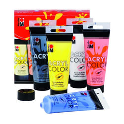 Marabu Acryl Color, assortiment "Basic", 5 x 100 ml