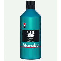 Marabu 12010075056 peinture acrylique 500 ml Cyan Tube