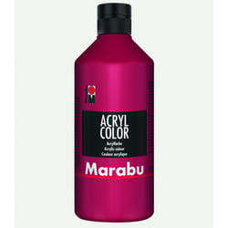 Marabu 12010075032 peinture acrylique 500 ml Rouge Tube