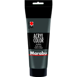 Marabu 12010025079 peinture acrylique 225 ml Gris Tube