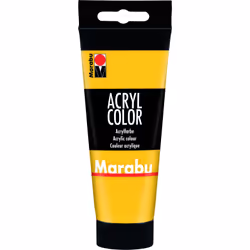 Marabu 12010050021, 100 ml, Jaune, Satin, Tube, Imperméable