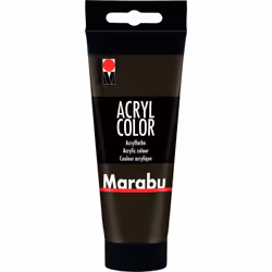 Marabu 12010050045, 100 ml, Marron, Satin, Tube, Imperméable