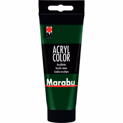 Marabu 12010050075, 100 ml, Vert, Satin, Tube, Imperméable