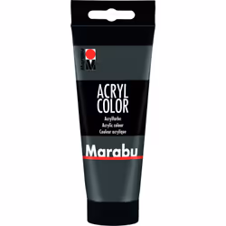 Marabu 12010050079, 100 ml, Gris, Satin, Tube, Imperméable