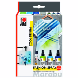 Marabu 1719000000084, Bleu, Vert, bombe de peinture, Liquide, 300 ml, 3 pièce(s)