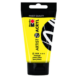 Marabu 12200002919 peinture acrylique 75 ml Jaune Tube