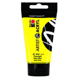 Marabu 12200002918 peinture acrylique 75 ml Jaune Tube