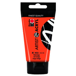 Marabu 12200002922 peinture acrylique 75 ml Orange Tube