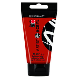 Marabu 12200002937 peinture acrylique 75 ml Rouge Tube