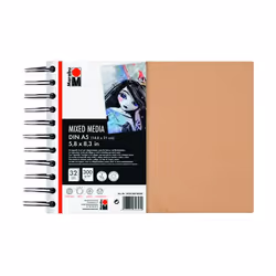 Marabu 1612000000200, Papier à lettres, 300 g/m², 32 feuilles