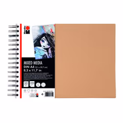 Marabu 1612000000202, Papier à lettres, 300 g/m², 32 feuilles