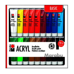 Marabu 1210000000201 peinture acrylique 36 ml Multicolore Tube