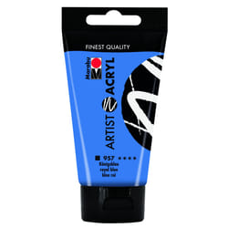 Marabu 12200002957 peinture acrylique 75 ml Bleu Tube