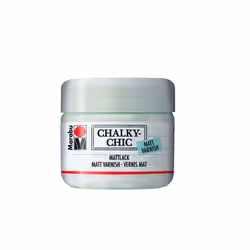 Marabu Chalky-Chic, Finition mate, Transparent, 0,225 L