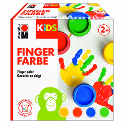 Marabu KiDS, Bleu, Vert, Rouge, Jaune, Lavable, 100 ml