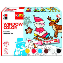 Marabu Window Color Christmas Kit d'images à colorier