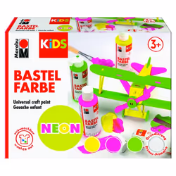 Marabu 0304000000002, Vert, Rose, Blanc, Jaune, 80 ml, 4 pièce(s)